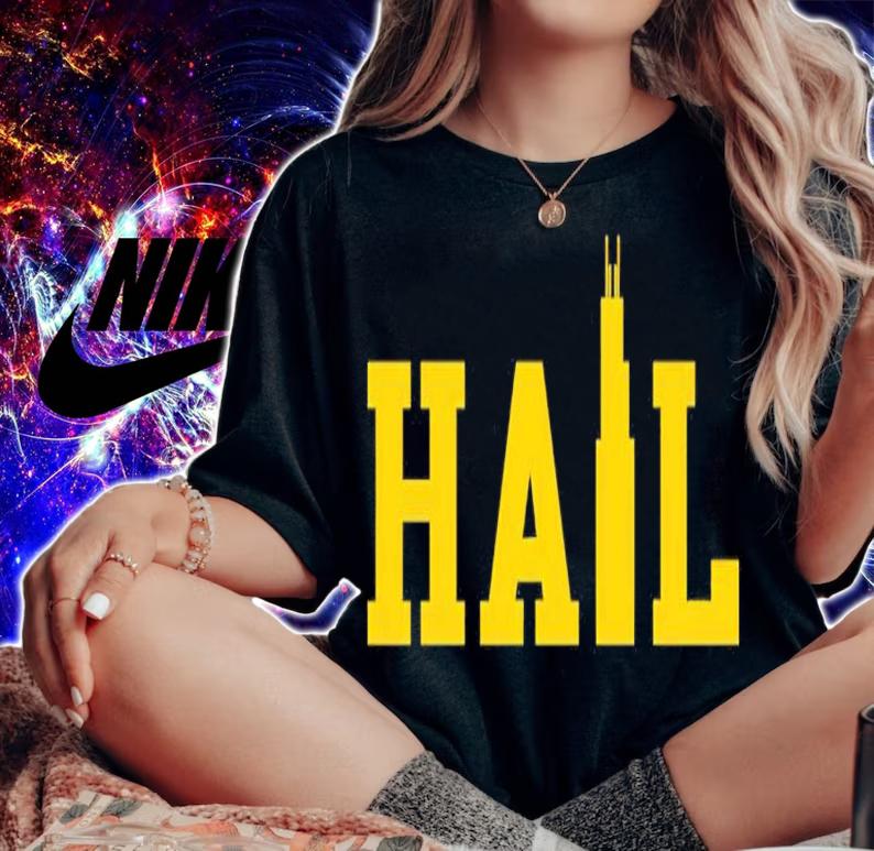 Jim Harbaugh Hail Logo Shirt t-shirt