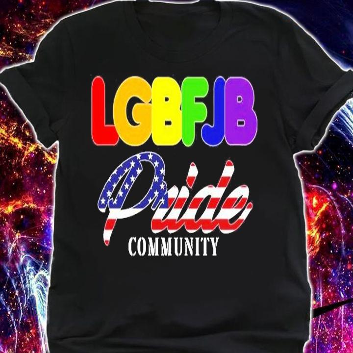 LGBTQ Pride Community Flag T-Shirt t-shirt shirt