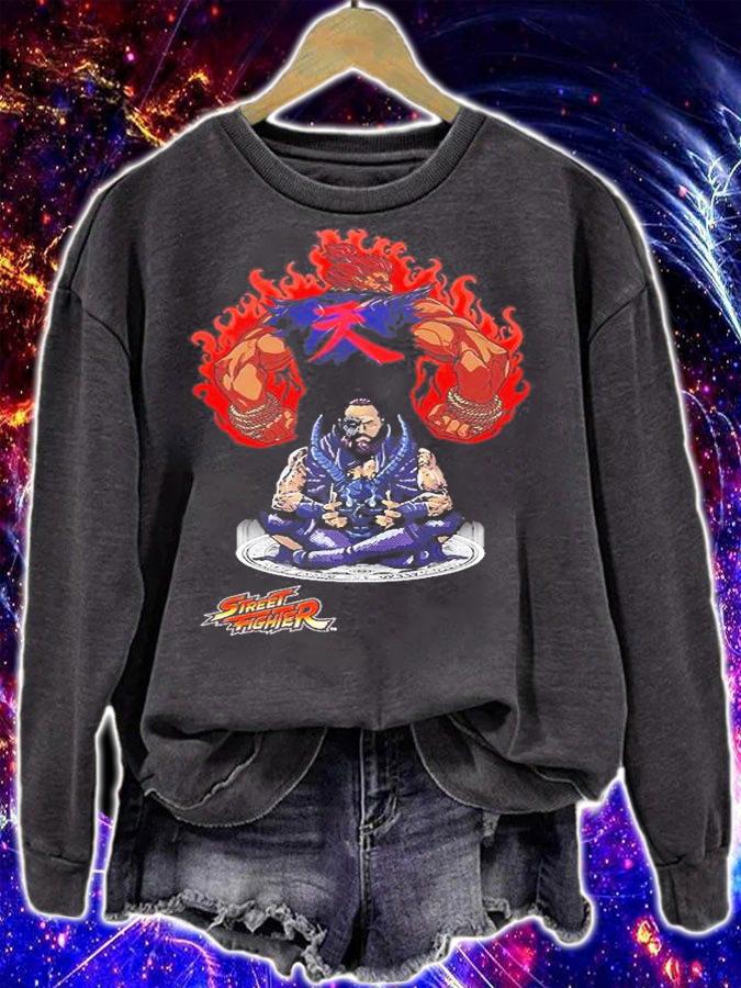 Malakai Black Vs. Akuma Street Fighter T-Shirt t-shirt sweatshirt