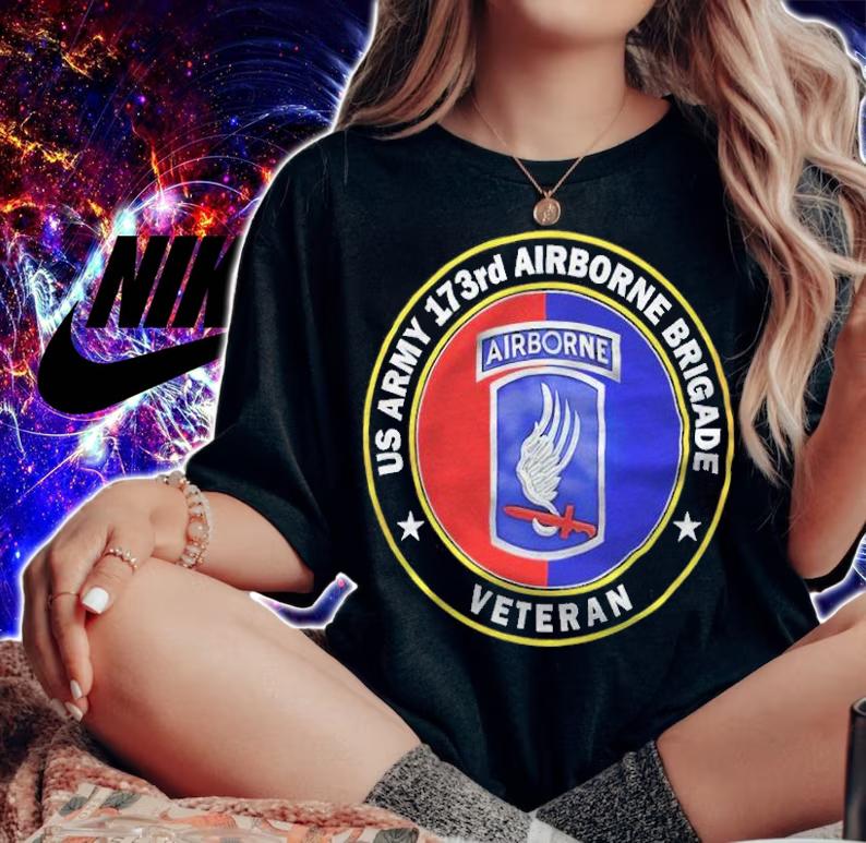 Veteran US Army 173rd Airborne Brigade Shirt t-shirt