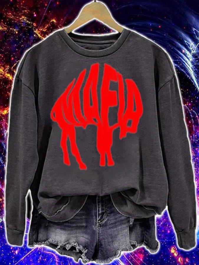 Wny pride faded red Buffalo shirt t-shirt sweatshirt