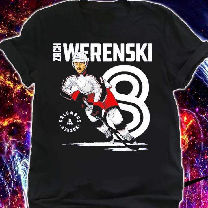 Zach Werenski Columbus Inline Hockey Shirt t-shirt shirt