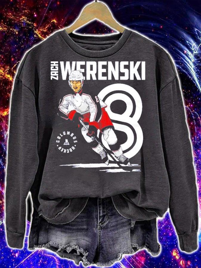 Zach Werenski Columbus Inline Hockey Shirt t-shirt sweatshirt
