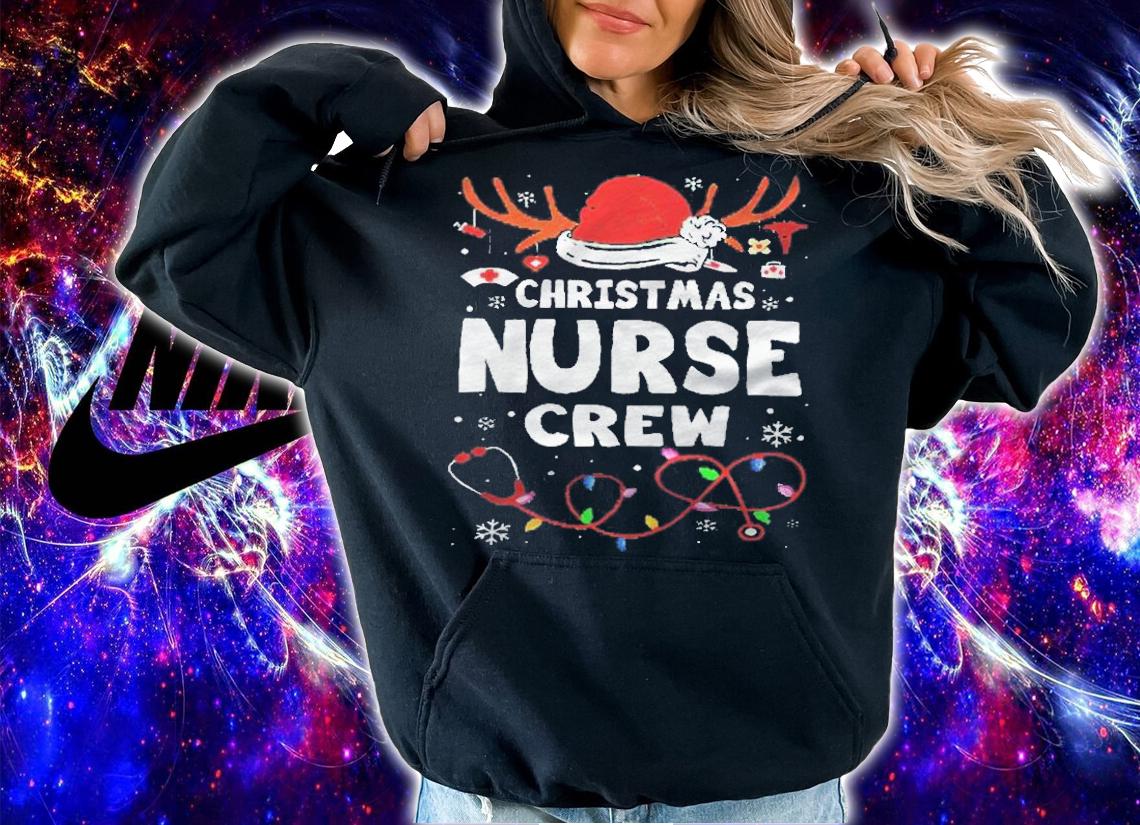 Christmas nurse crew T-shirt t-shirt