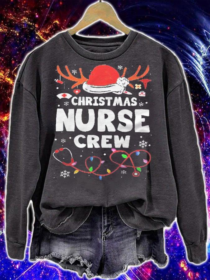 Christmas nurse crew T-shirt t-shirt