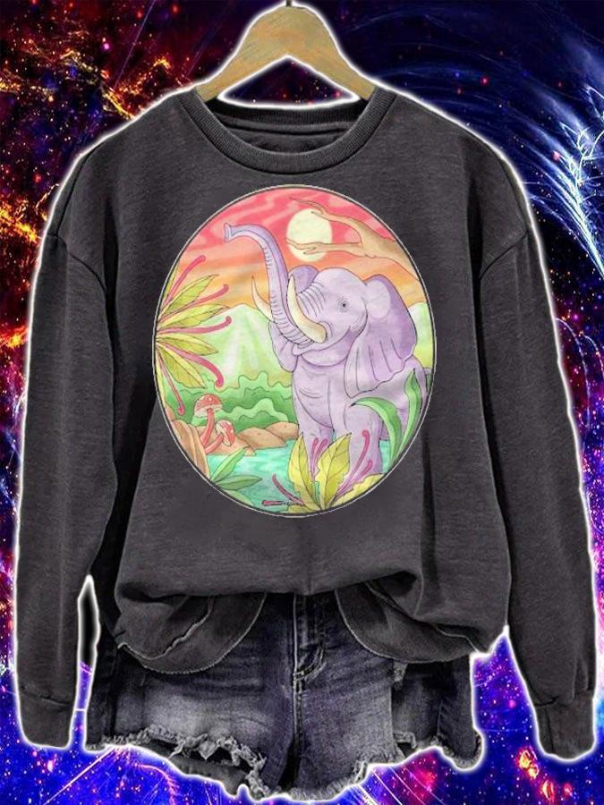 Elephant Is Bathing In The River Shirt t-shirt