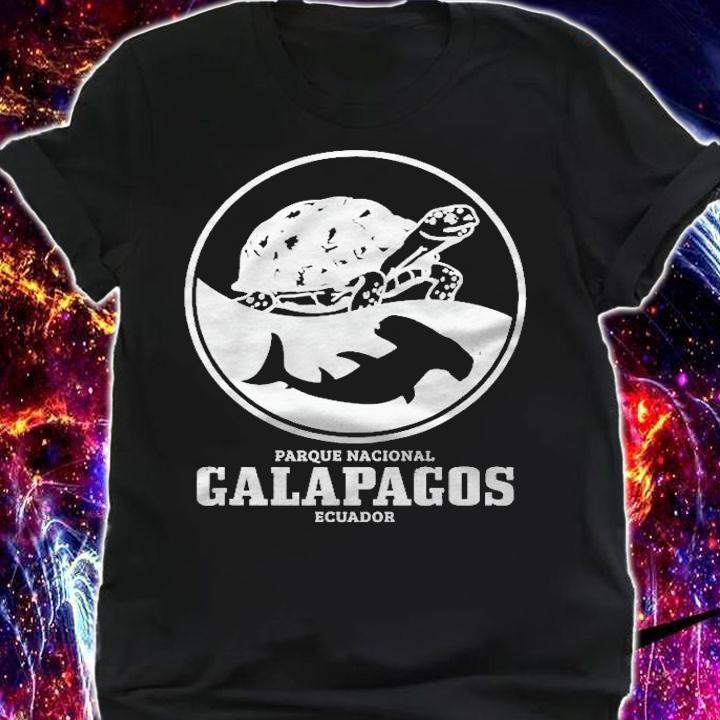 Galapagos Islands Ecuador Turtle Shark Scuba Diving Shirt t-shirt shirt