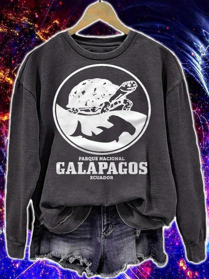 Galapagos Islands Ecuador Turtle Shark Scuba Diving Shirt t-shirt sweatshirt