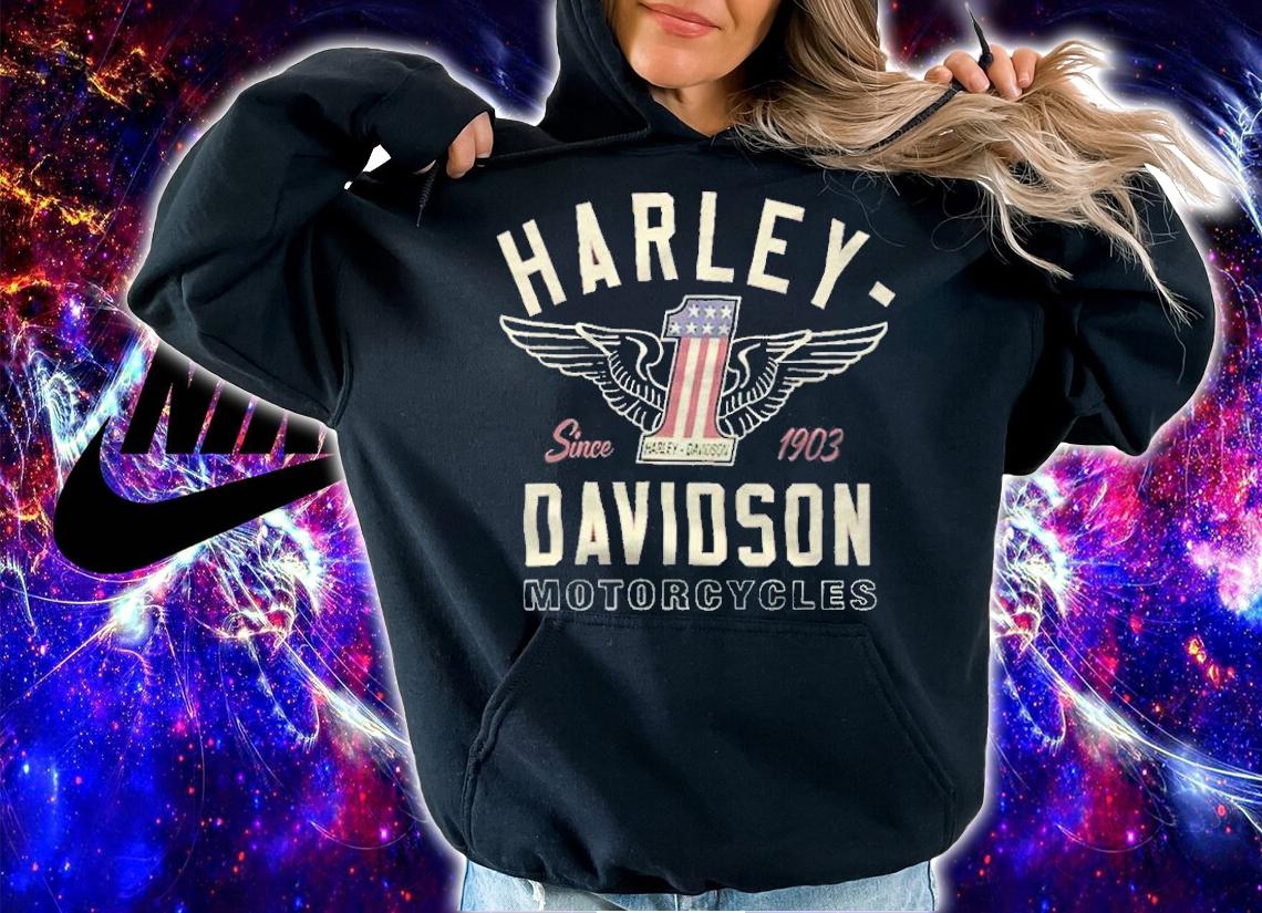 Harley Davidson Motorcycle since 1903 T-shirt t-shirt hoodie