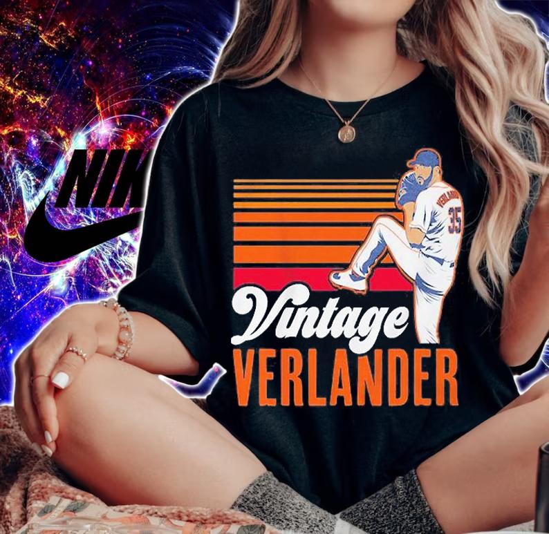 Justin Verlander Vintage Jv T-shirt t-shirt woman shirt