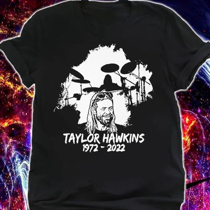 RIP Taylor Hawkins Foo Fighters Band 1972-2022 T-Shirt t-shirt shirt