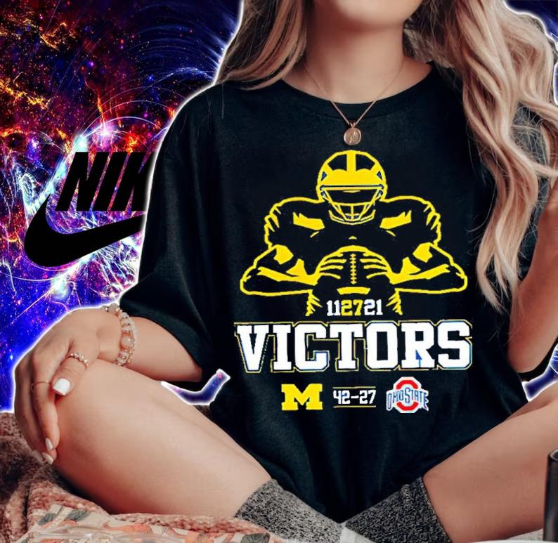 Valiant University of Michigan Football Michigan vs. Ohio State shirt t-shirt woman shirt