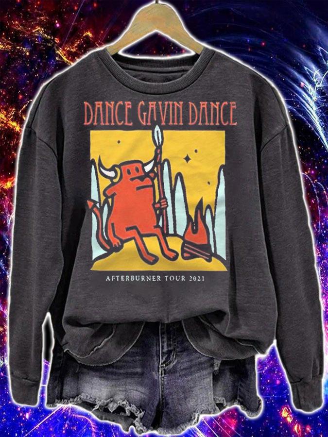 Dance Gavin Dance Afterburner Tour 2021 Campfire T-shirt t-shirt