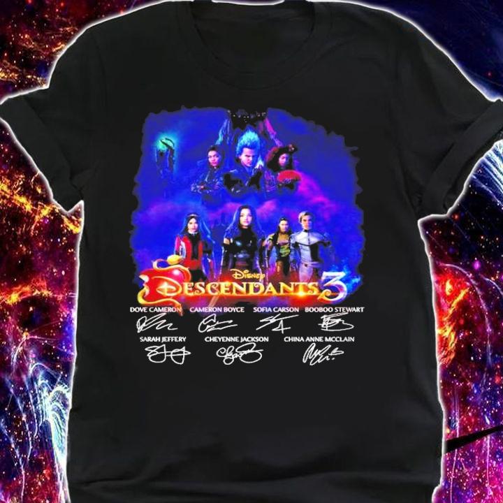 Disney Descendientes 3 Signatures Shirt t-shirt