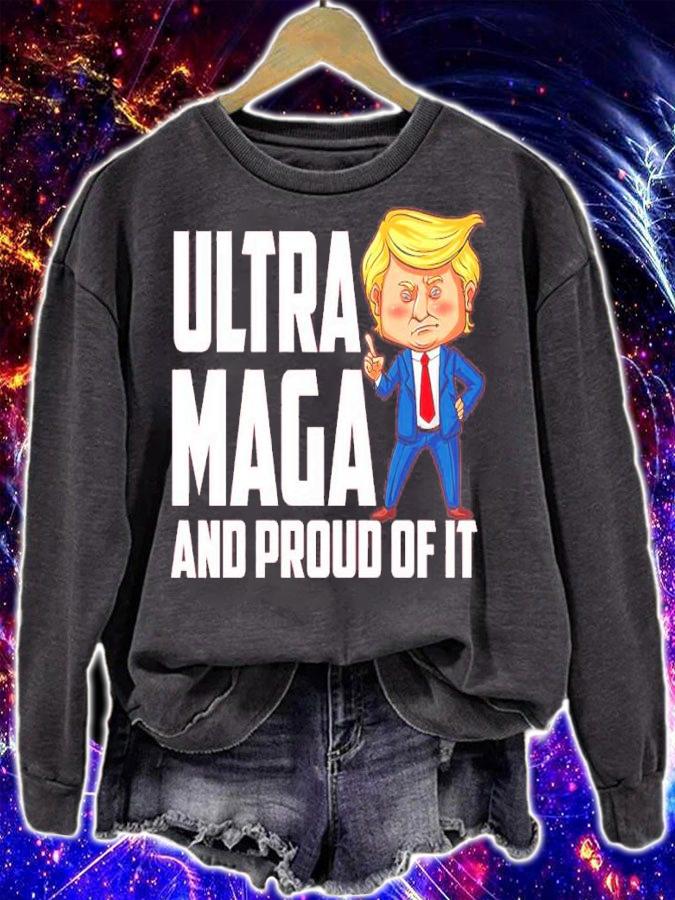 Donald Trump Ultra Maga And Proud Of It Shirt t-shirt