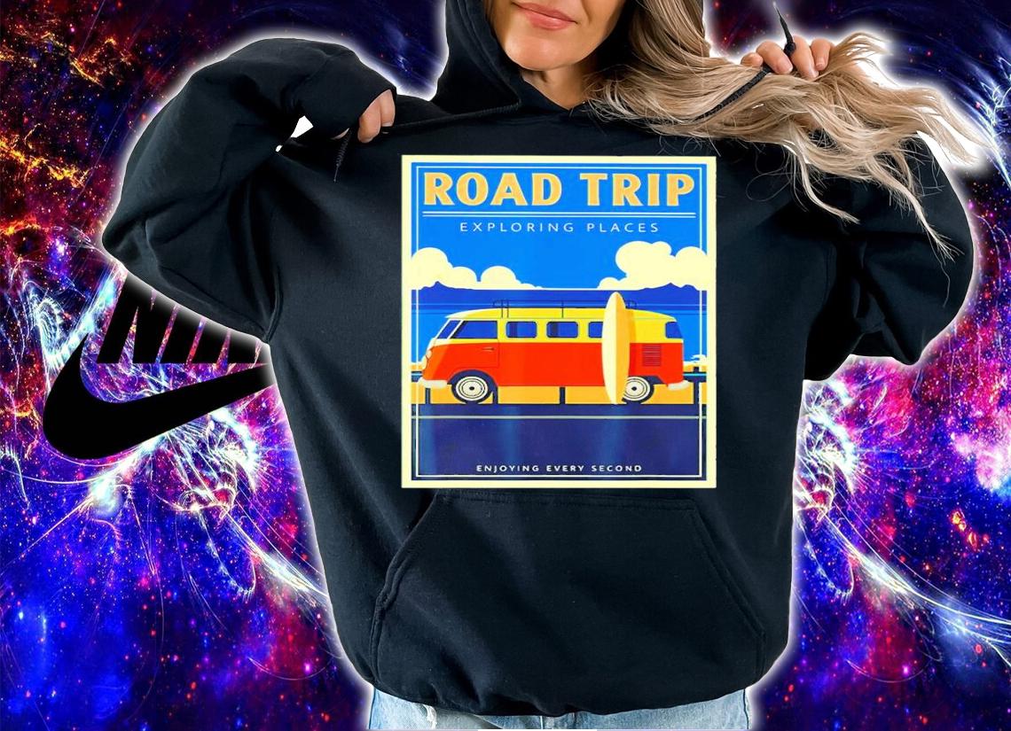 Enjoy every second of the road trip camper shirt t-shirt hoodie