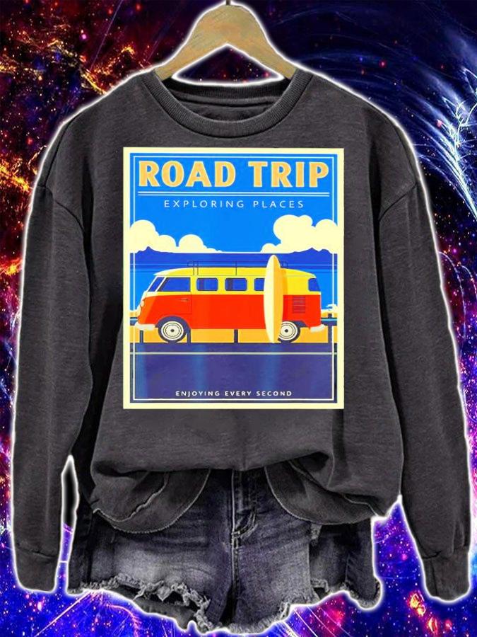 Enjoy every second of the road trip camper shirt t-shirt sweatshirt