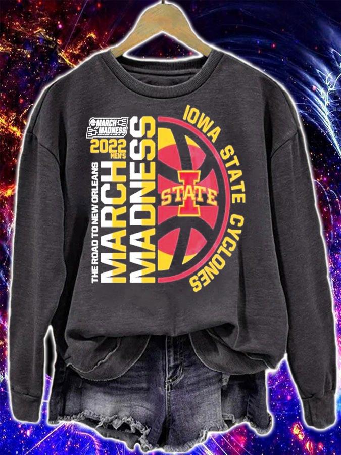 Iowa State Cyclones 2022 NCAA March Madness The Road To New Orleans Shirt t-shirt sweatshirt