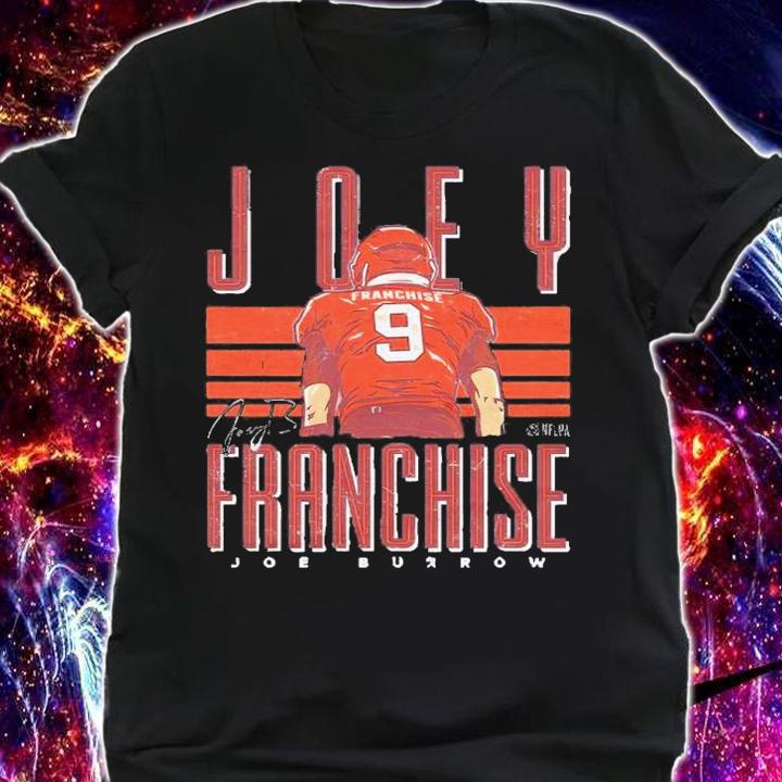 Joe Burrow Cincinnati Joey Franchise Football Shirt t-shirt shirt