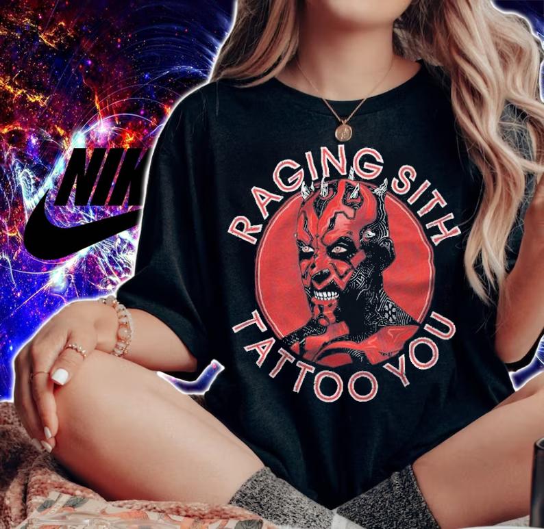Raging Sith Tattoo You Shirt t-shirt woman shirt