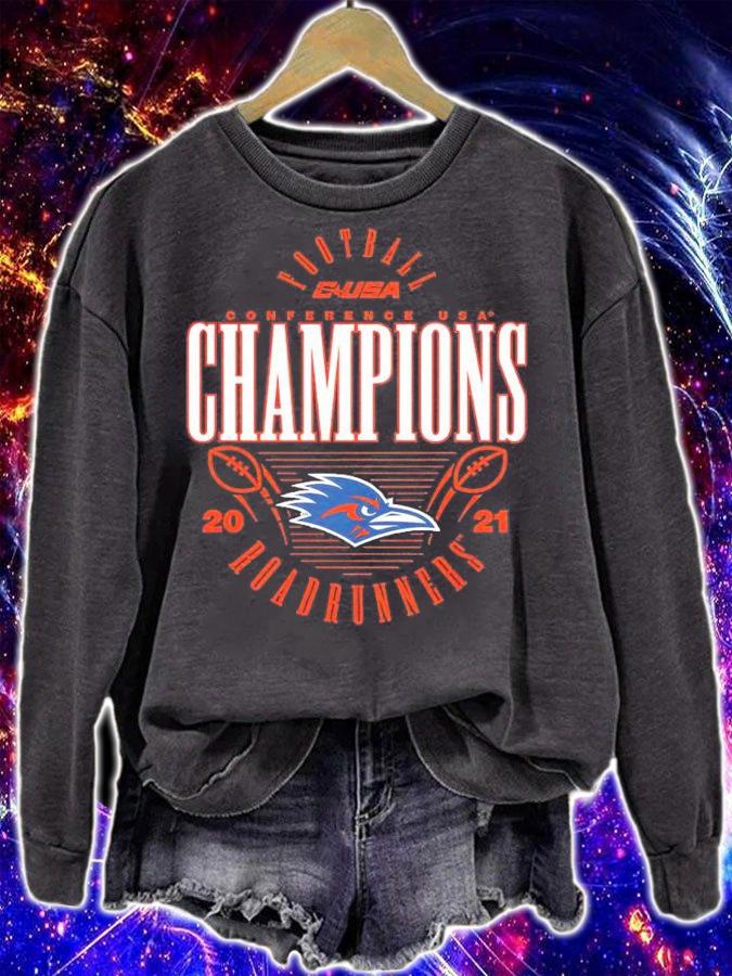 Utsa Roadrunners 2021 C-USA Football Conference Champions Shirt t-shirt