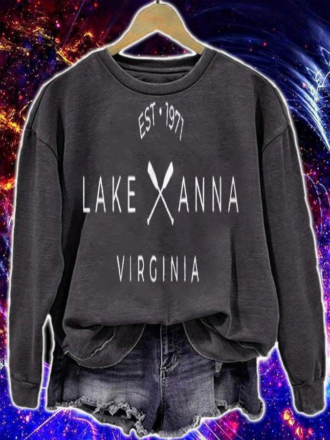 Lake Anna Est 1971 Virginia Pullover shirt t-shirt sweatshirt