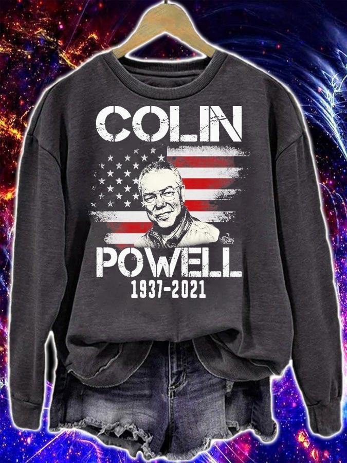 RIP Colin Powell American Flag T-Shirt t-shirt sweatshirt