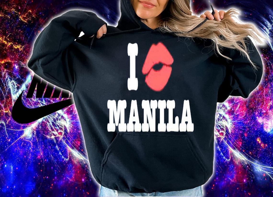 Santiago Caldern I Love Manila Shirt t-shirt hoodie