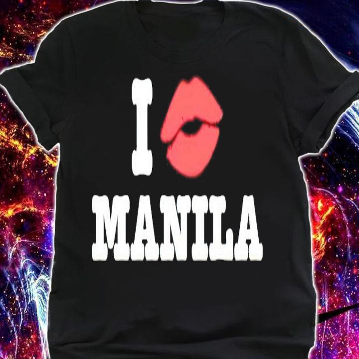 Santiago Caldern I Love Manila Shirt t-shirt shirt