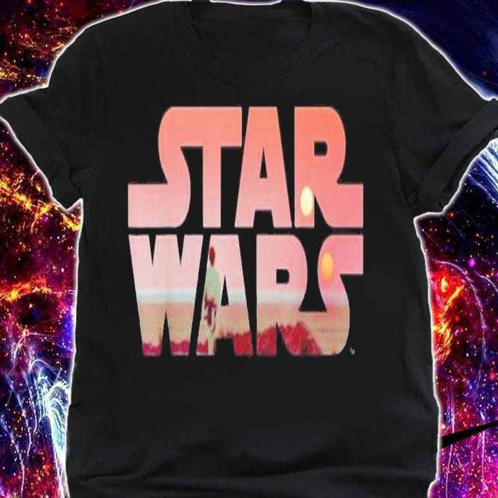 Star Wars Logo Luke Skywalker Tatooine Shirt t-shirt shirt