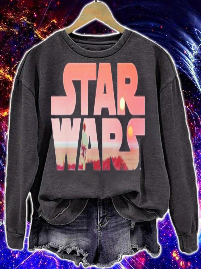 Star Wars Logo Luke Skywalker Tatooine Shirt t-shirt sweatshirt