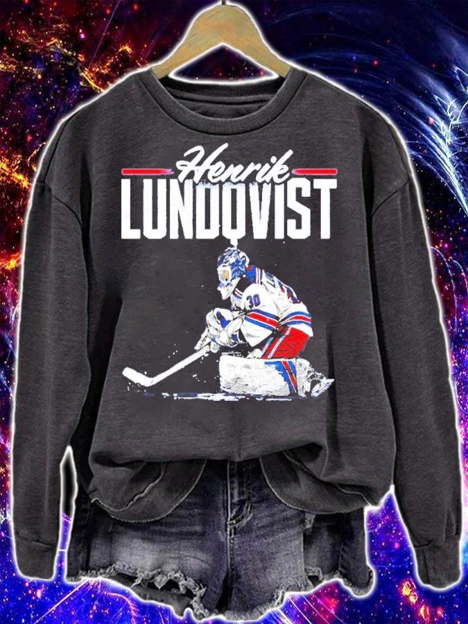 Henrik Lundqvist Retro New York Hockey Shirt t-shirt