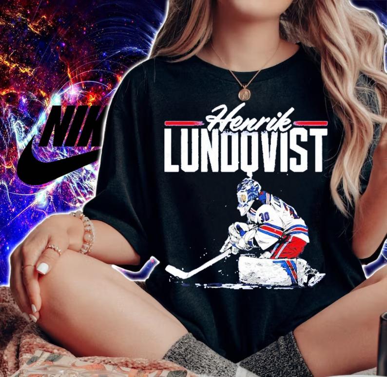 Henrik Lundqvist Retro New York Hockey Shirt t-shirt