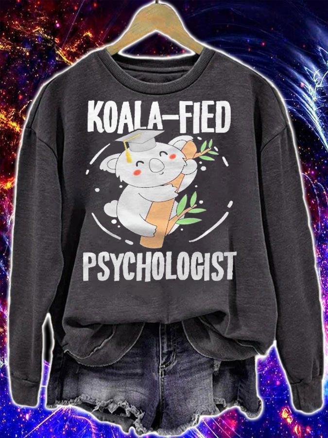 Koalafied Psychologist  Psychology Student Graduation Gift shirt t-shirt sweatshirt