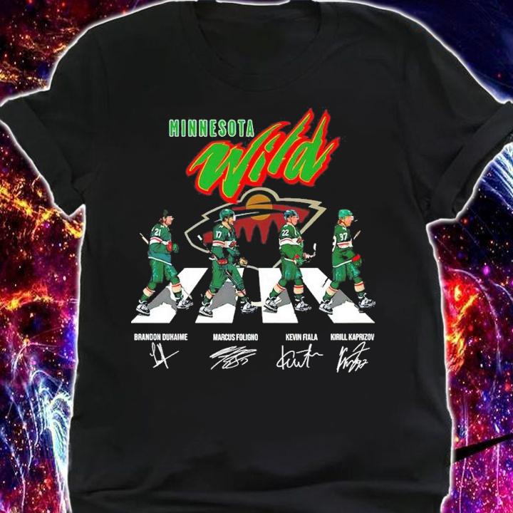 Minnesota Wild Abbey Road Signatures Shirt t-shirt shirt