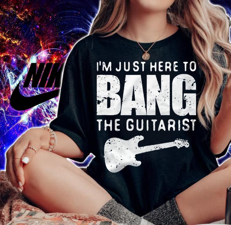 Music Guitarist Wife Girlfriend Funny Guitar Player Shirt t-shirt