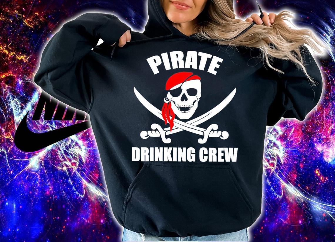 Pirate Drinking Crew Team Rum Beer shirt t-shirt hoodie