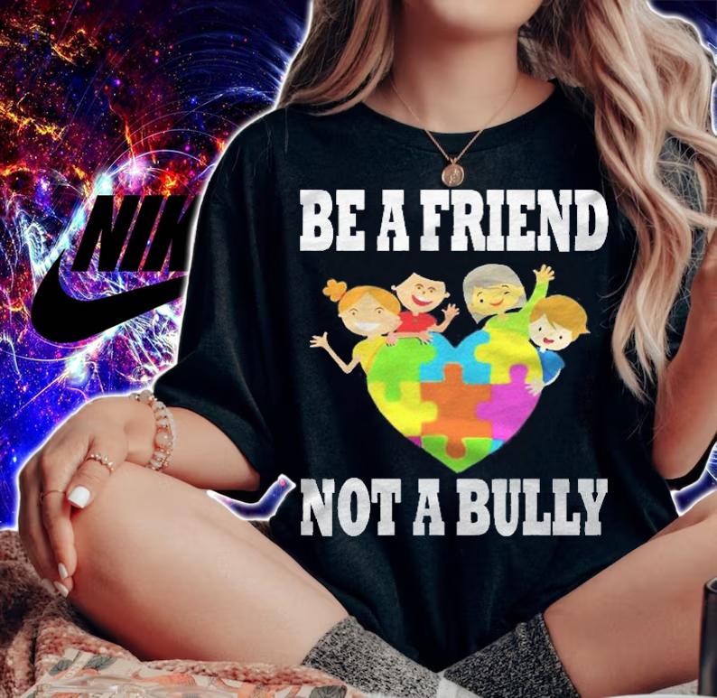 Unity Day Orange Kids Anti Bullying Be A Friend Not A Bully t-shirt