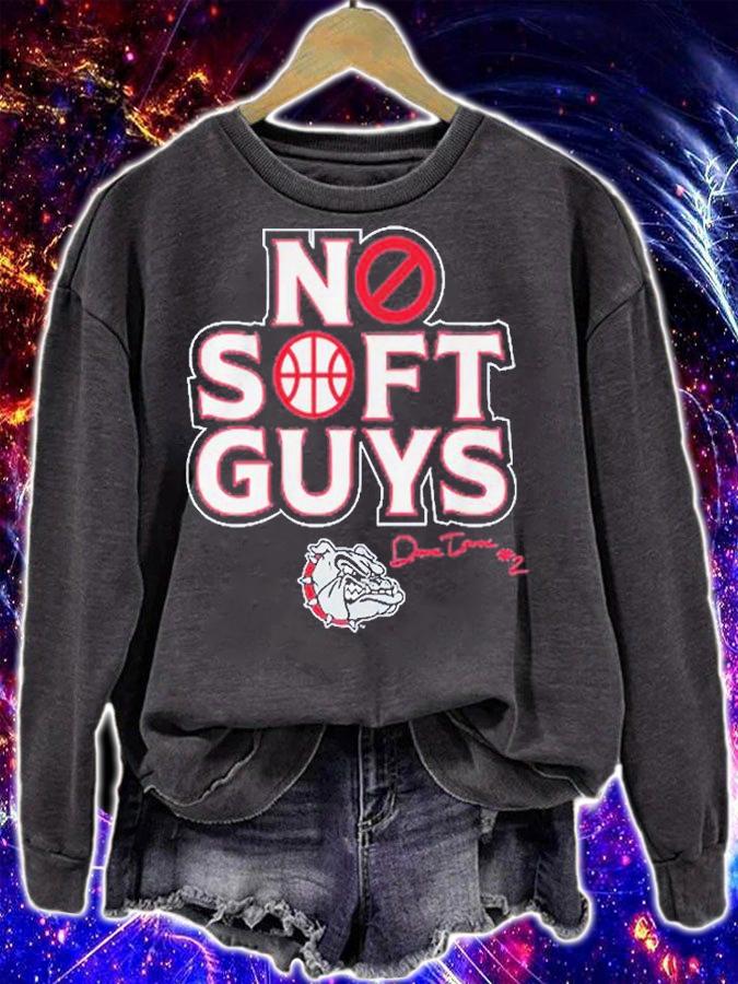 Drew Timme No Soft Guys Gonzaga Basketball T-Shirt t-shirt sweatshirt