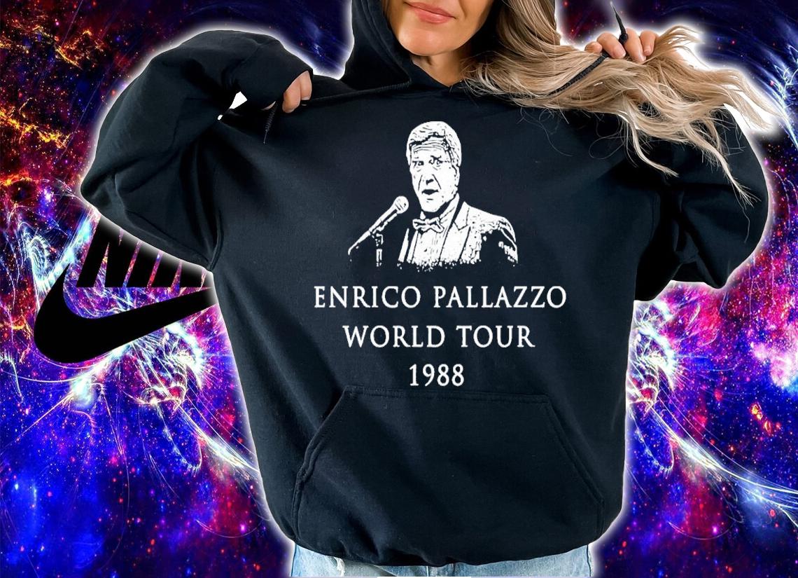 Enrico Pallazzo World Tour 1988 Shirt t-shirt hoodie
