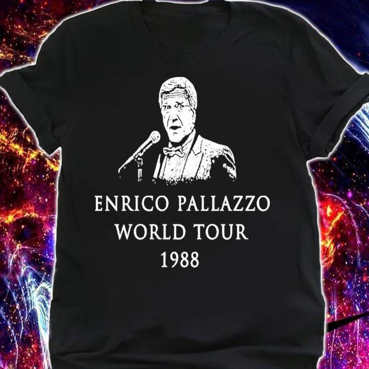 Enrico Pallazzo World Tour 1988 Shirt t-shirt shirt