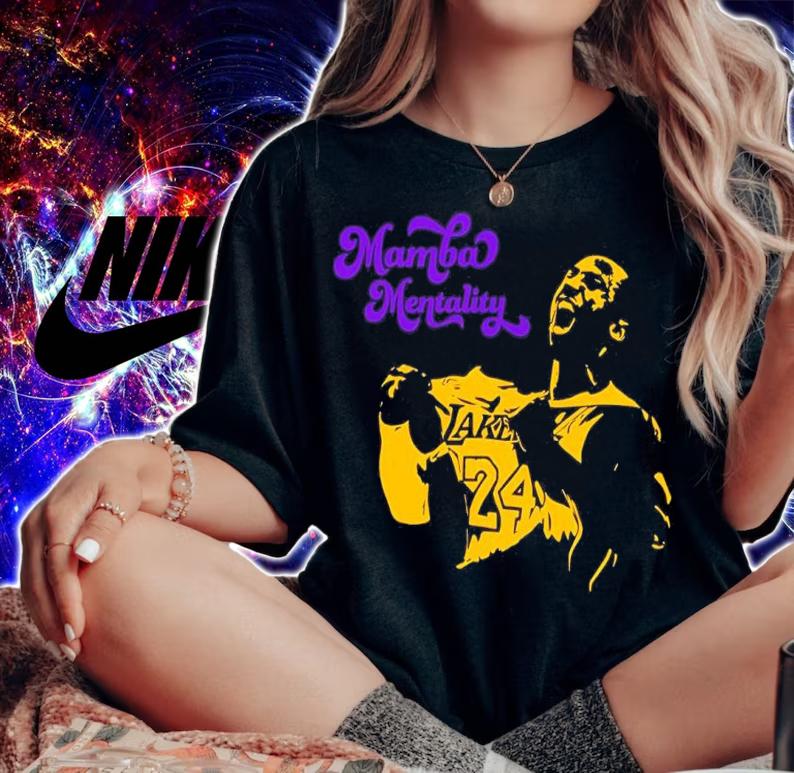 Kobe Bryant Mamba Mentality Shirt t-shirt woman shirt