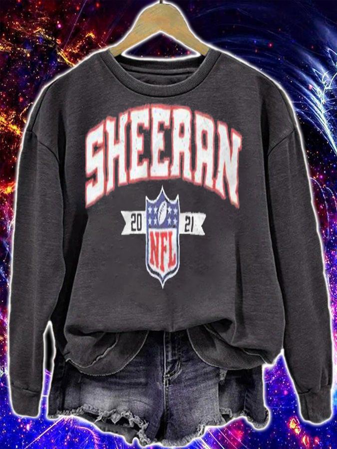 Ed Sheeran '47 Navy 2021 football Kickoff MVP scrum T-shirt t-shirt sweatshirt
