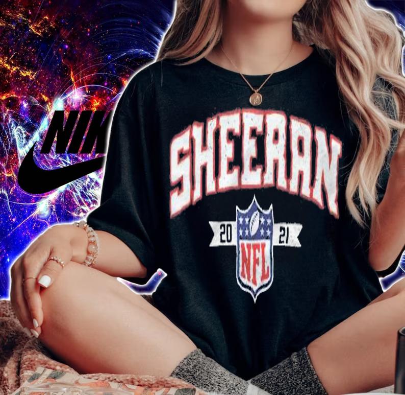 Ed Sheeran '47 Navy 2021 football Kickoff MVP scrum T-shirt t-shirt woman shirt