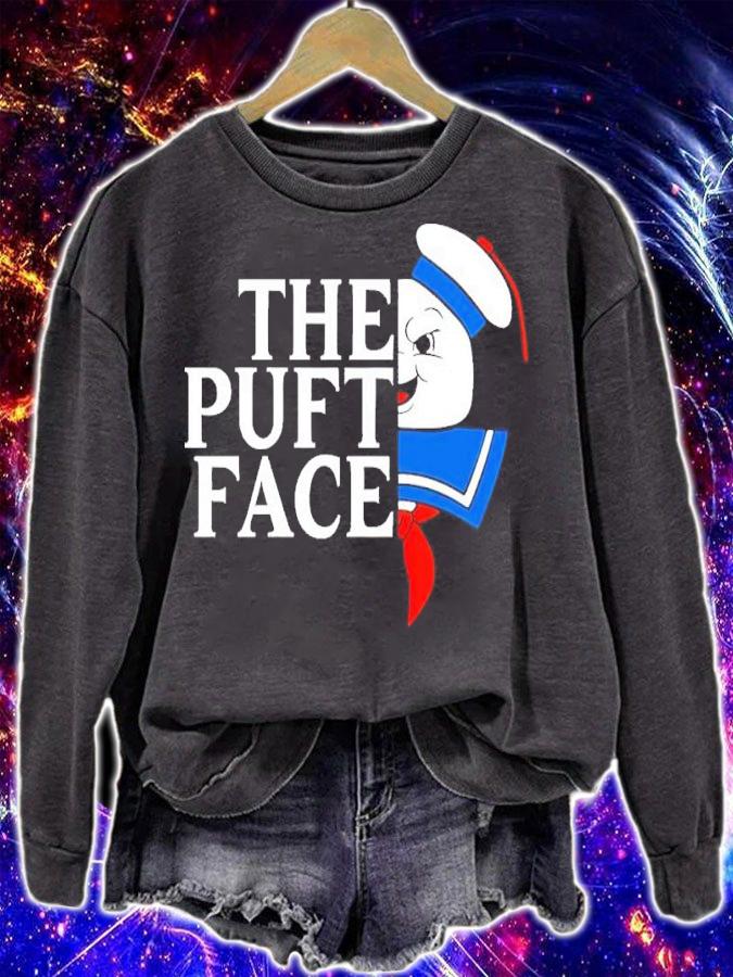 Ghostbusters Stay Puft Marshmallow Man The Puft Face Shirt t-shirt sweatshirt