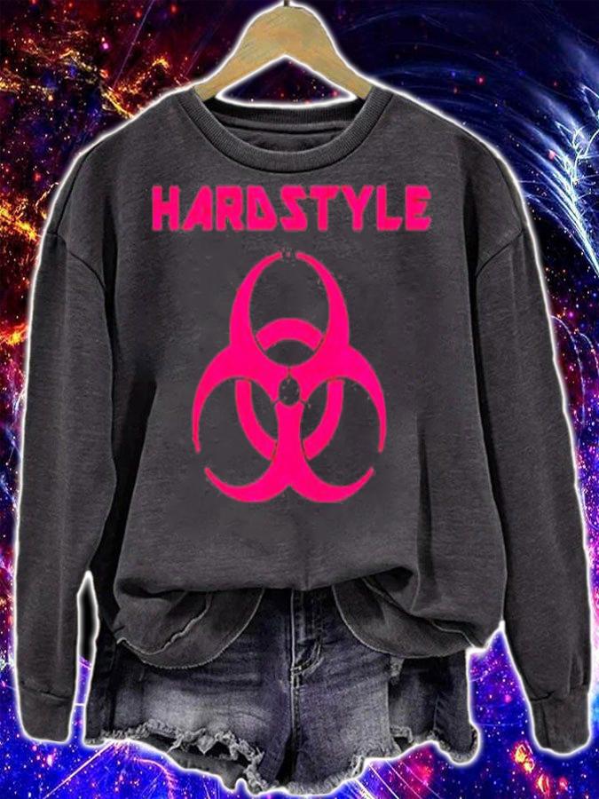 Hardstyle Harder Styles Party Event Festival Pink Shirt t-shirt