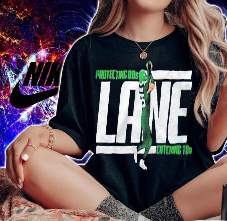 Lane Johnson Protecting QBS and Catching TDS T-shirt t-shirt woman shirt