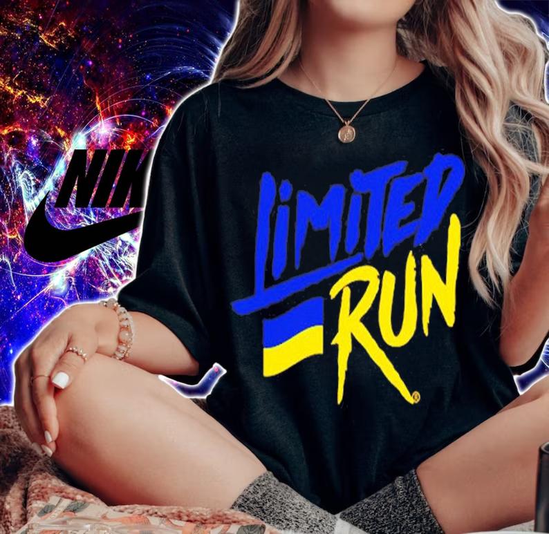 Limited Run Games Stands With Ukraine Womens T-Shirt t-shirt