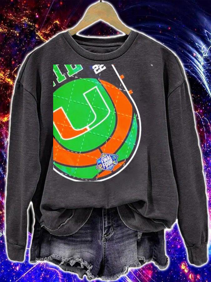 Miami Hurricanes the road to New Orleans Elite 8 2022 shirt t-shirt sweatshirt