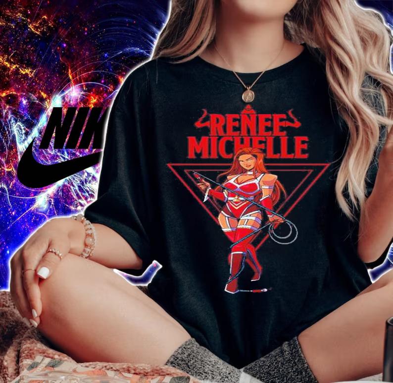Renee Michelle Mistress Of Wrestling Shirt t-shirt woman shirt